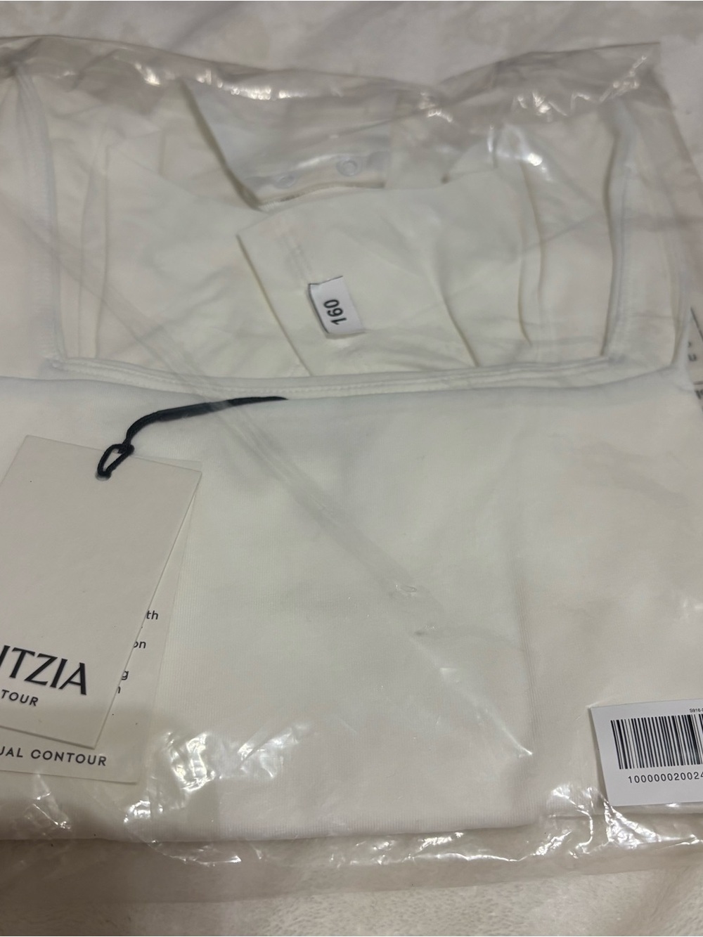 Aritzia Countour White Packaged Bodysuit - NWT